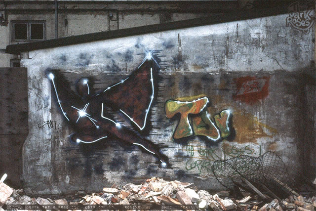 Fly Angel Fly by DoggieDoe, Jeen and Seeny - The Dark Roses and The New Nation - Vesterbro, Copenhagen, Denmark 1985